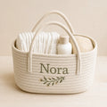 Diaper Caddy Name Basket, made to order by Hush & Bloom