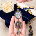 Custom Graduation Tassel Photo Charm, On Graduation Day Memorial Charm with Angel Wings, Hat Topper Tassel, Graduation Gifts, Class of 2026