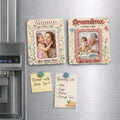 I Love You Photo Magnet | Perfect Gift Photo Frame | Gift for Mom | Grandma | Mothers Day Picture Frame | Fridge Magnet | Birthday Gifts